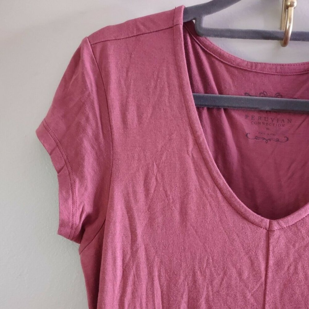 Peruvian Connection Mauve Pink Maxi Dress - Picture 3 of 7